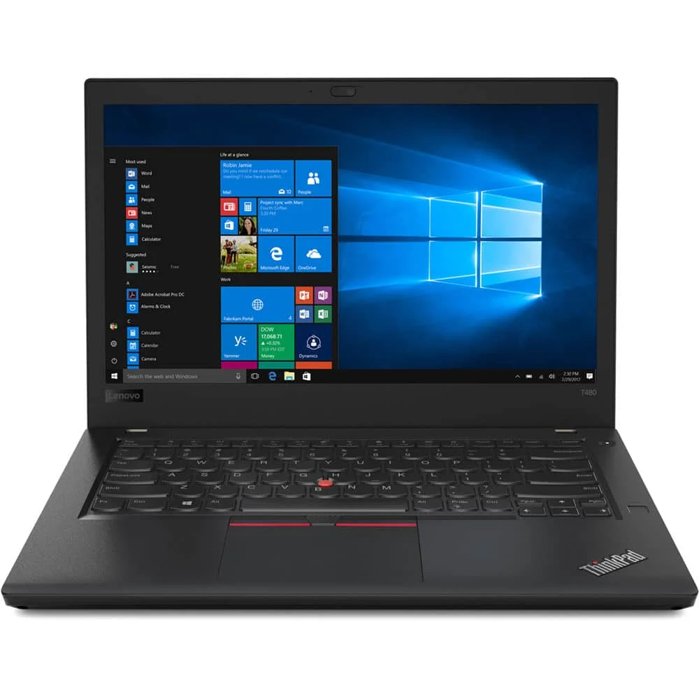 Lenovo ThinkPad T480 Laptop - Intel Core i5-8th Gen, 8GB RAM, 256GB SSD, 14 inches Touchscreen, Business Notebook Laptop - price sh. 25,000