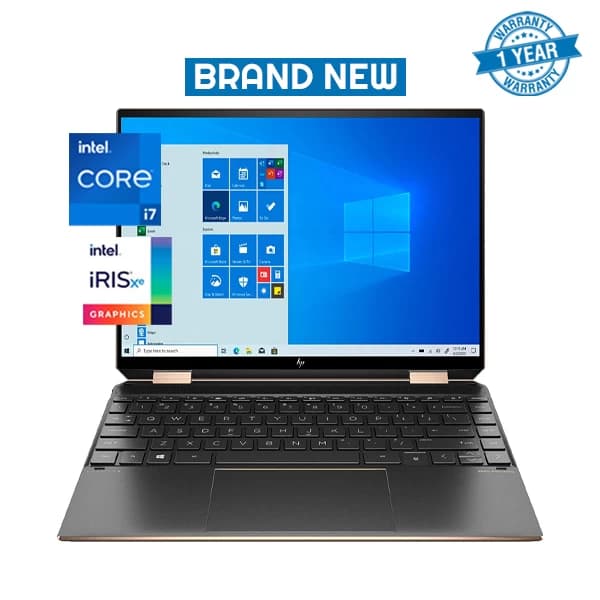 HP Spectre x360 13 Convertible Laptop - Core i7, 16GB RAM, 512GB SSD, 13.3 inches FHD Touch, Windows 11 - Gem Cut Design (Model: EA0131NA) Laptop - price sh. 192,500