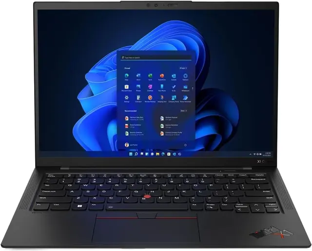 Lenovo ThinkPad X1 Carbon Gen 12 - Intel Core Ultra 7 155U, 16GB RAM, 1TB SSD, 14 inches WUXGA Touch, Win 11 Pro - Business Laptop (Fingerprint, Backlit KB, Black) Laptop - price sh. 295,300