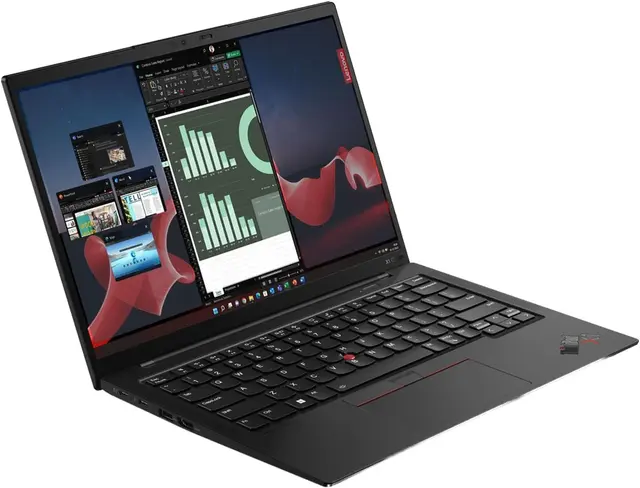 Lenovo ThinkPad X1 Carbon Gen 12 - Intel Core Ultra 7 155U, 16GB RAM, 1TB SSD, 14 inches WUXGA Touch, Win 11 Pro - Business Laptop (Fingerprint, Backlit KB, Black) Laptop - price sh. 295,300 - alternate view