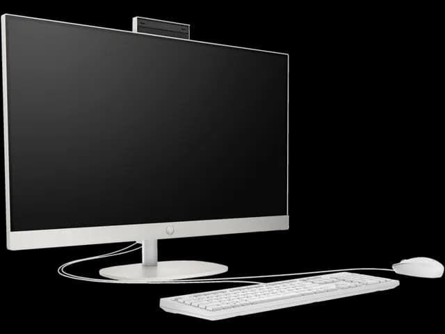 HP All-in-One 27-cr0087nh (91A45EA) - 13th Gen i7-1355U, 27-inch FHD Touch, 16GB DDR4, 1TB SSD, Intel Iris Xe, Win 11 - 1 Year Warranty - price sh. 134,999 - alternate view