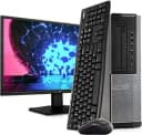 Thumbnail 1 of Dell Optiplex 7020 Desktop – i5-4590 3.3GHz, 4GB RAM, 500GB HDD + 19" Square Monitor (Keyboard/Mouse) – Ex-UK 6 Months Warranty