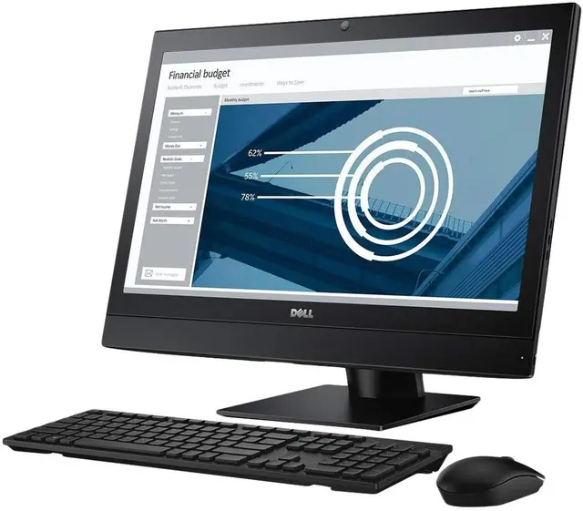 Dell OptiPlex 7440 AIO - 6th Gen Intel i5, 23.8-inches FHD, 8GB RAM, 256GB SSD, FreeDOS, Webcam, WiFi - 3-Month Warranty (Renewed) - price sh. 54,999