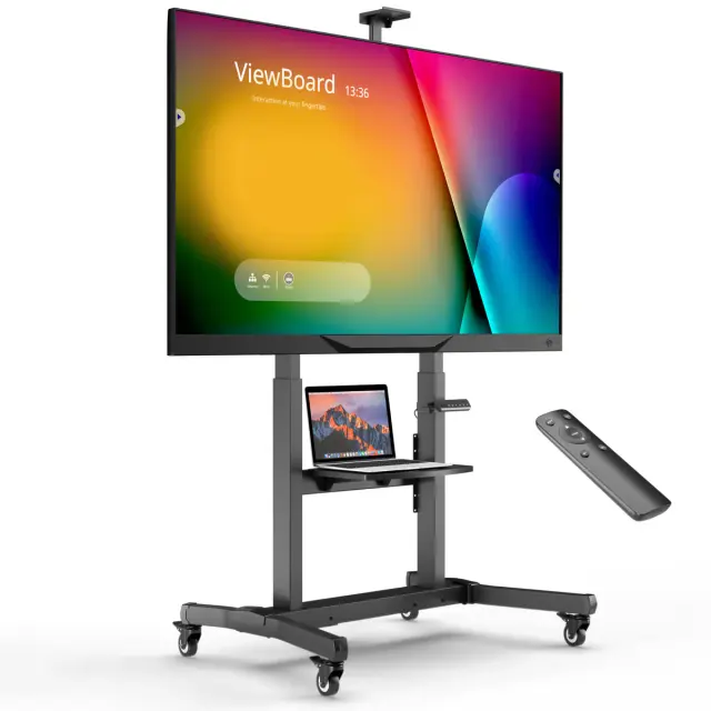 DTEN D7 55-inch 4K All-in-One Collaboration System | Intel i5 | 8GB RAM | 128GB SSD | 10-Point Touch | 4K Webcam | 16-Mic Array | Windows IoT | Mobile Stand | 6M Warranty - price sh. 114,999 - alternate view
