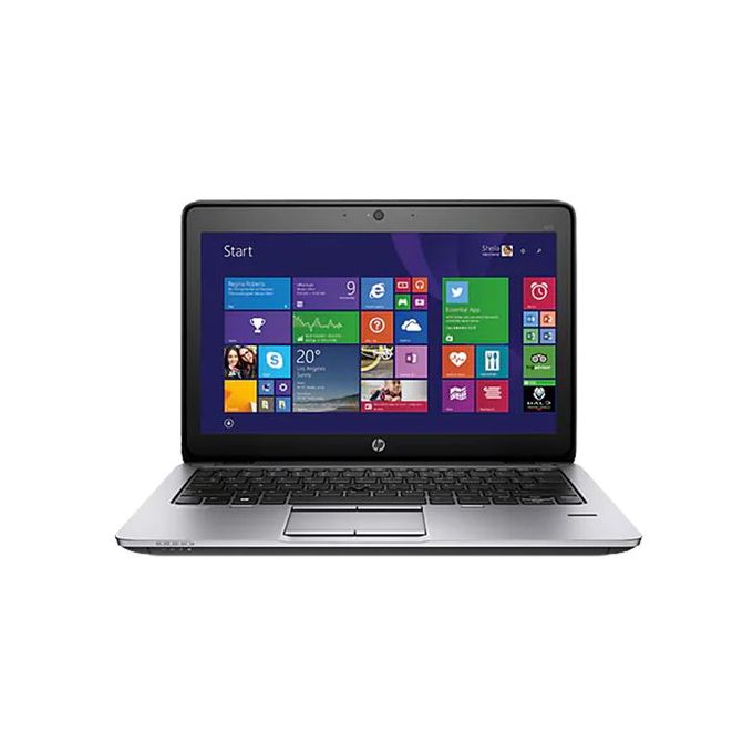 Close-up view of HP EliteBook 820 G1 Refurbished Business Laptop - 12.5" HD, Intel Core i5, 4GB RAM, 500GB HDD, DOS - Sleek Black (Certified Refurbished)