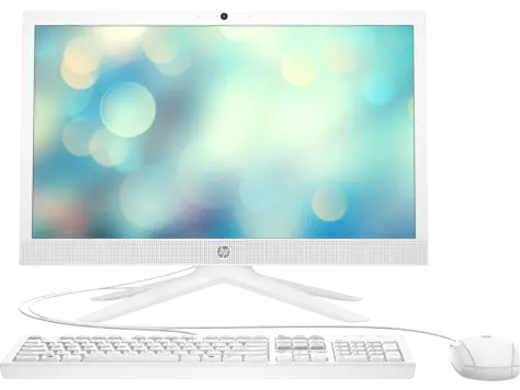 Close-up view of HP 21-b0041nh All-in-One PC - AMD E2 Dual-Core, 20.7" Display, 4GB RAM, 1TB HDD, DVD-RW, FreeDOS (1 Year Warranty)