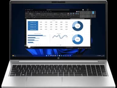 HP ProBook 450 G10 Laptop – 13th Gen Intel Core i5-1335U, 16GB RAM, 512GB SSD, 15.6" FHD Touchscreen, Intel Iris Xe Graphics, FreeDOS, 720p HD Camera, Dual Speakers, 1-Year Warranty (9G247ET)