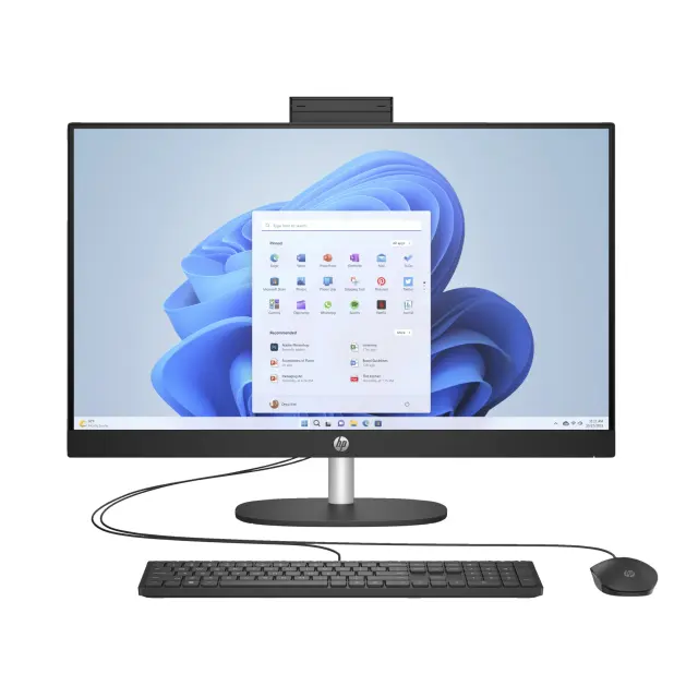 HP All-in-One 27-cr0086nh (91H75EA) - 13th Gen i7-1355U, 27 inches FHD, 8GB RAM, 512GB SSD, FreeDOS - 1 Year Warranty - price sh. 127,999