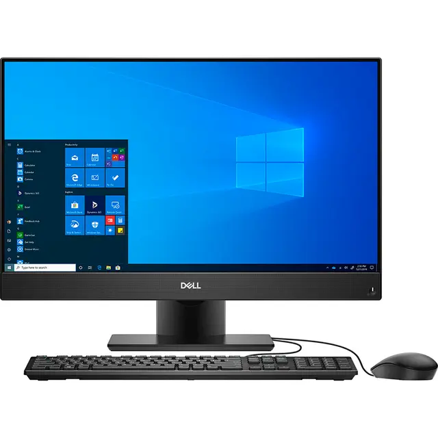 Dell Optiplex 5480 AIO - 10th Gen i3-10100, 23.8 inches FHD Anti-Glare, 16GB RAM, 512GB SSD, Intel UHD 630 - Business Desktop - price sh. 39,999 - alternate view