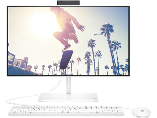 HP All-in-One 24-cb1023nh - Intel Core i5, 8GB RAM, 512GB SSD, 23.8-inch FHD Touch, MX450 GPU - Space-Saving Desktop PC - price sh. 94999