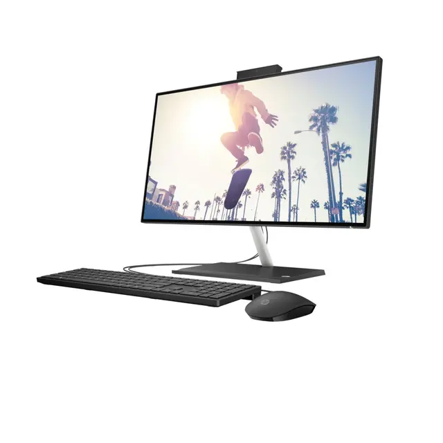 HP All-in-One 24-cb1024nh PC | 23.8-inch FHD Touchscreen | Intel Core i5-1235U | 8GB RAM | 512GB SSD | FreeDOS | Jet Black - price sh. 127,999